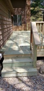 wood porch construction wraparound decking jacksonville lonoke cabot arkansas