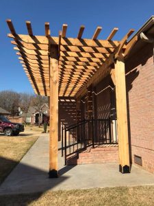 pergola construction contractor arkansas deck company